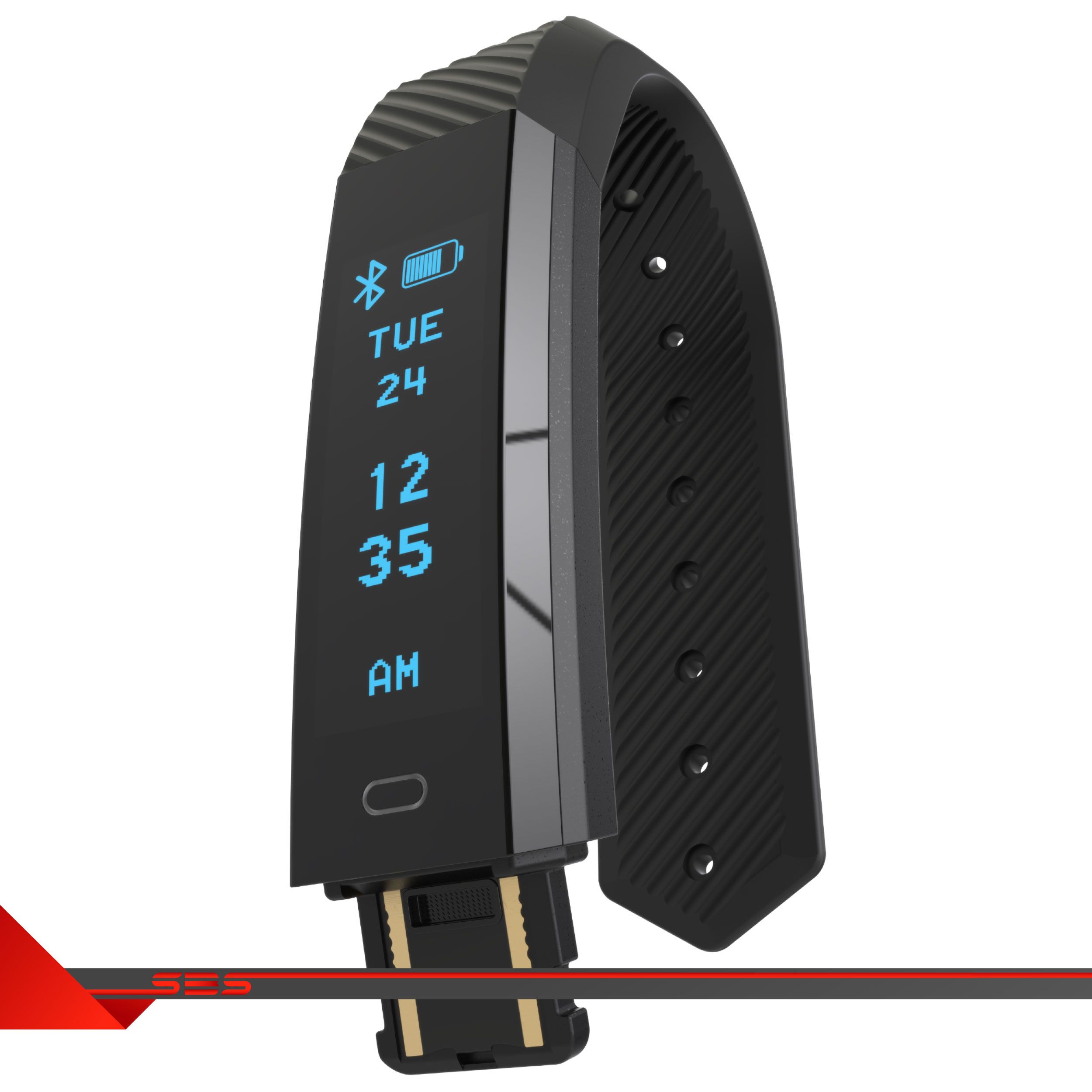 Дизайн и 3D Визуализация  силиконового браслета для смарт часов