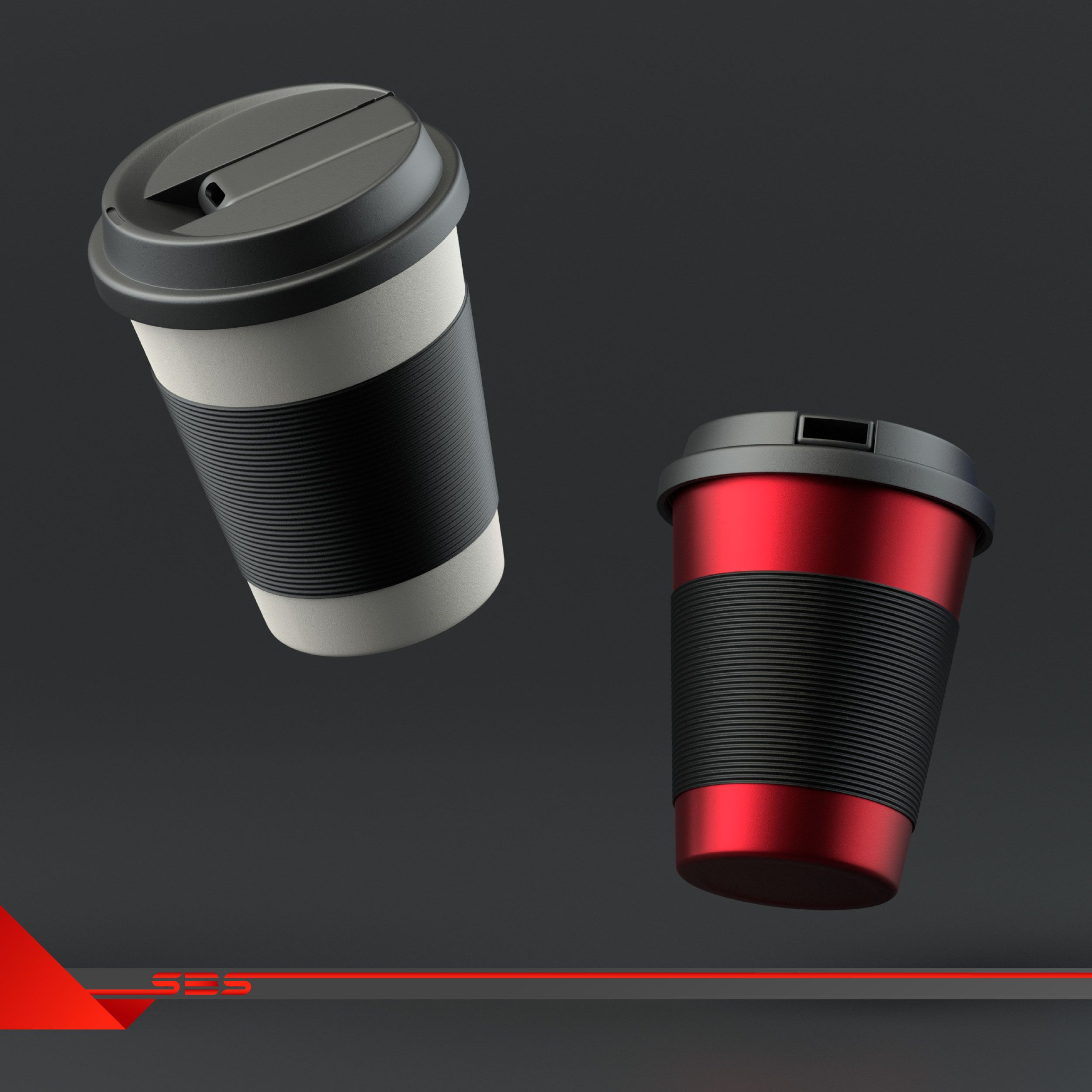 Предметная 3D визуализация кальяна премиум-класса